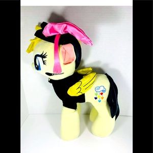 My Little Pony The Movie 2017 Plush Yellow Pegasus Songbird Serenade 17” AS IS